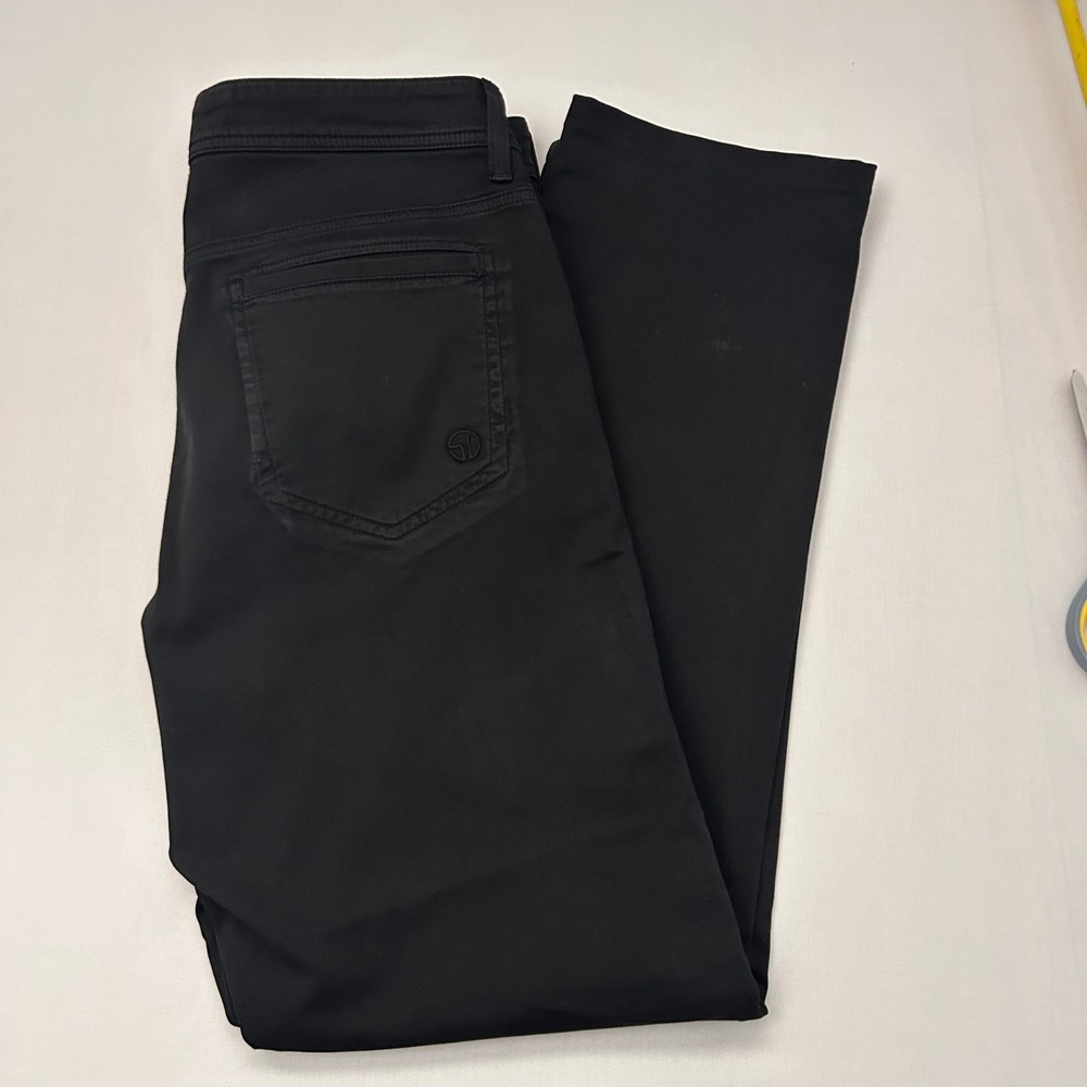 Straight Down Mens 36x32 Black Casual Golf‎ Chino Pants Straight Leg Stretch